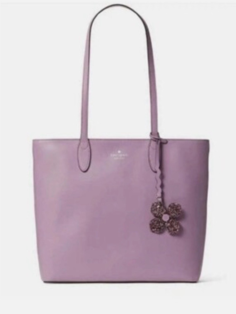 Kate Spade Kerri medium tote Valerian purple EUC